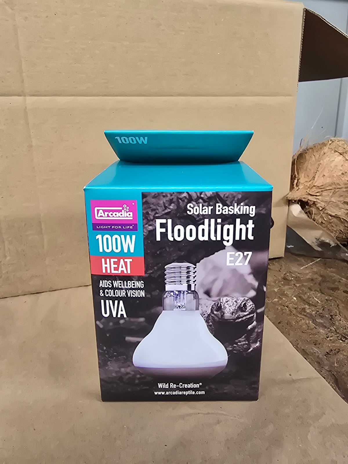Arcadia solar basking floodlight 100w