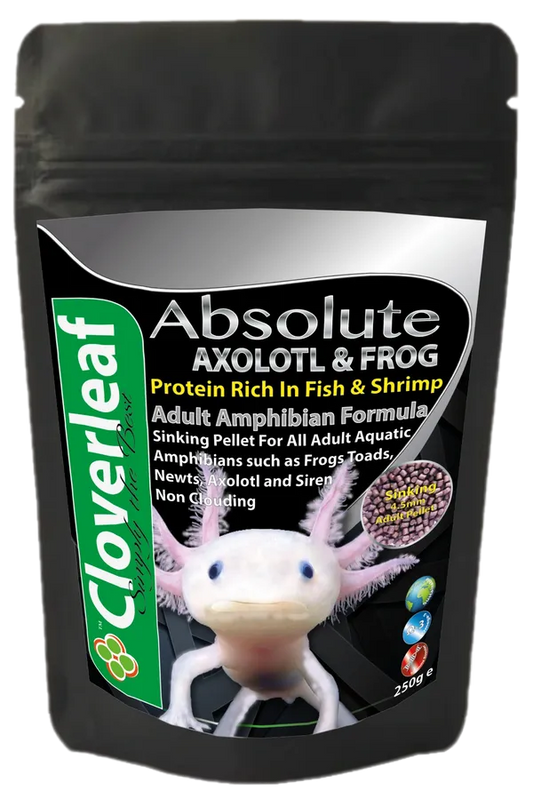 Absolute Axoltl & frog pellets 250g